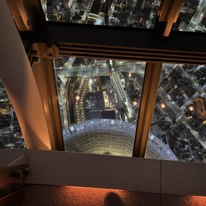 Kig ned fra Tokyo Skytree